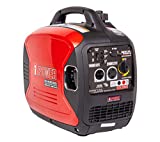 A-iPower SUA2000iV 2000 Watt Portable Inverter Generator Gas Powered, Small with Super Quiet...