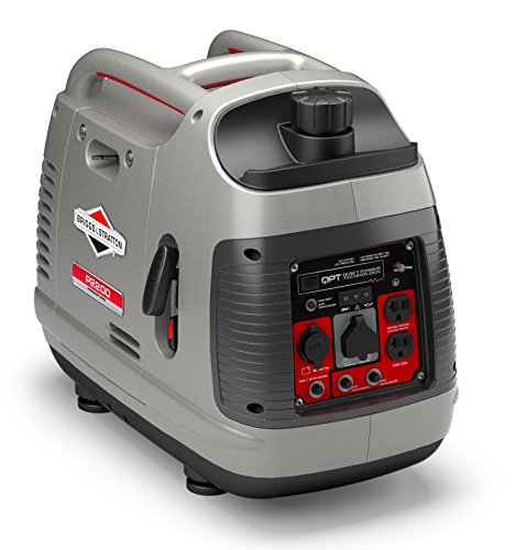 Briggs & Stratton P2200 Power Smart Series Inverter Generator with Quiet Power Technology and...