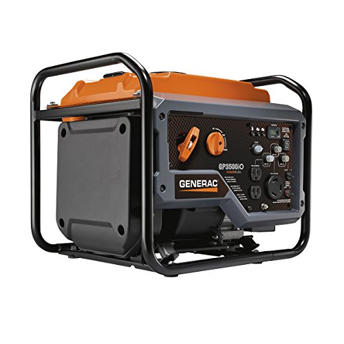 Generac GP3500iO Open Frame RV Ready Inverter Generator - 3500 Starting Watts with PowerRush...